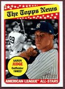 2018 Topps Heritage #278 Aaron Judge AS Baseball Card - New York Yankees 