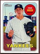 2018 Topps Heritage #316 Chad Green Baseball Card - New York Yankees 