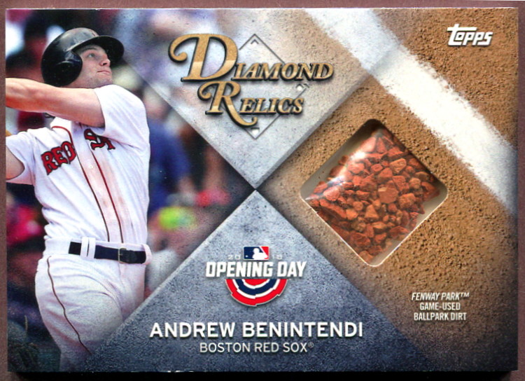 2018 Topps Opening Day Diamond Relics #DRAB Andrew Benintendi