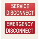 2026 NEC Emergency Disconnect & Service Disconnect Labels