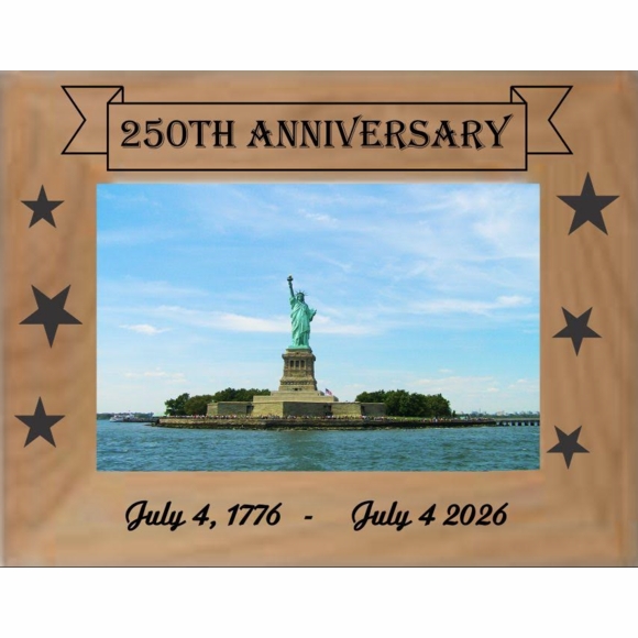 250th USA Anniversary Picture Frame