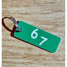 67 Keychain SIX SEVEN