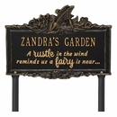 A Fairy Is Near Garden Plaque