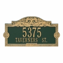 Address Plaque With Celtic Dragon and Knot Border