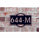 Address Sign House Number Plaque