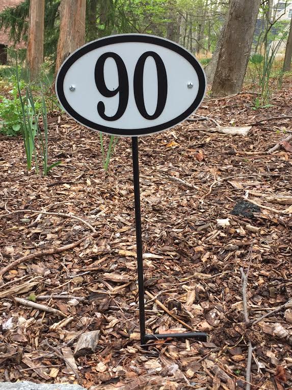 Address Sign Lawn Stake 24"