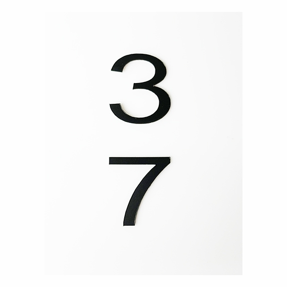 Stick On Adhesive Numbers and Letters