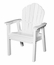 Seaside Casual Adirondack Classic Dining Chair