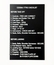 Aircraft Checklist Placard