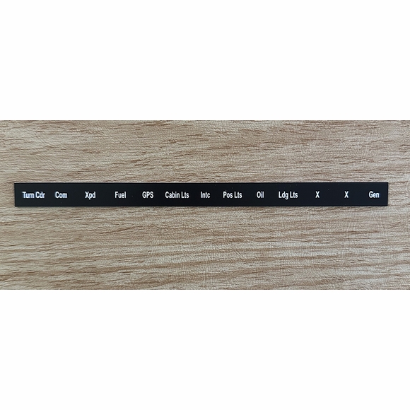 Aircraft Circuit Breaker Identification Label (A150) | Comfort House