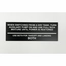 Custom Aircraft Placards