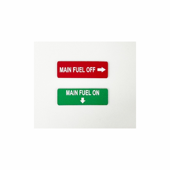 Aircraft Switch Label With Arrow