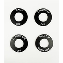 Aircraft Toggle Switch Label