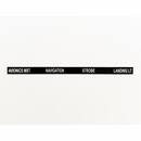 Aircraft Toggle Switch Placard | Custom Engraved Switch Labels