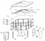 Almond Replacement Roof SH25601 for Square Casita 21165