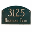 Arch Address Sign - Custom Street Number Plaque - Choose Your Size and Color