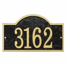 Arch House Number Plaque - Address Plaque