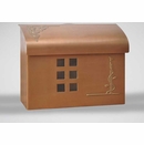 Arts & Crafts Wall Mailbox Brass