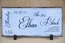 Baby Boy Slate Name Sign