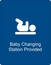 Baby Changing Station Provided Sign