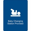 Baby Changing Station Provided Sign
