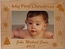 Custom Engraved Personalized Baby's First Christmas Picture Frame