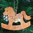Baby's First Christmas Personalized Xmas Tree Ornament