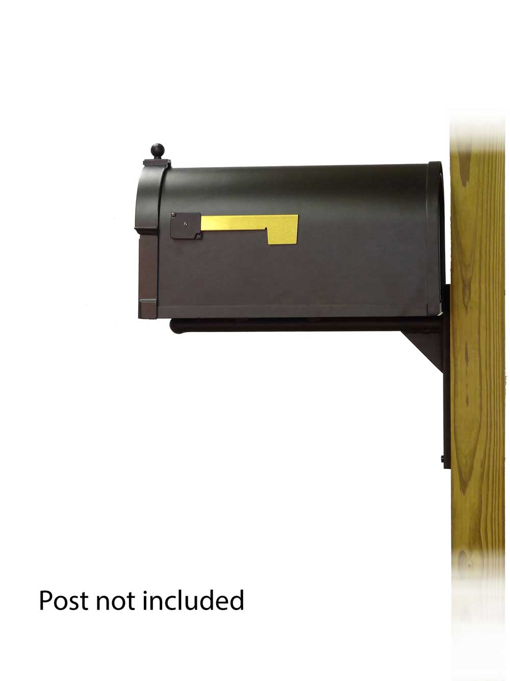 Curbside Mailbox and Mailbox Mounting Bracket