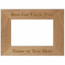 Best Gay Uncle Ever Personalized Picture Frame