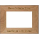Best Guncle Ever Personalized Picture Frame
