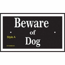 Beware of Dog Warning Sign