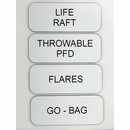 Boat Equipment Labels