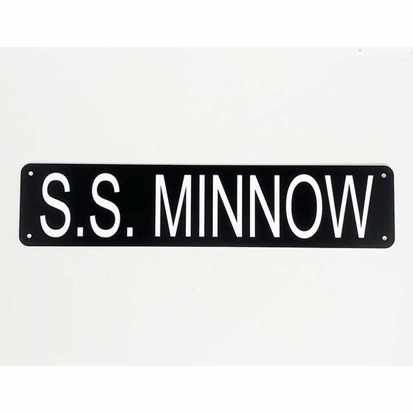 Boat Name Plaque Name Plate, Number, or Identification Sign