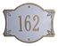 Decorative Metal House Number Sign