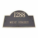 Brass Address Plaque