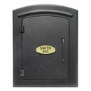Brass Address Plate for Mailbox, Door, Office, Namplate, Etc.