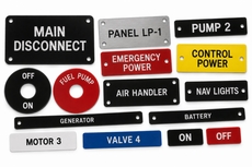 Bulk Custom Engraved Labels & Placard Packages | Comfort House