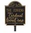 When A Cardinal Appears A Loved One Is Near Garden Plaque