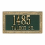 Address Plaque With Celtic Knot Border