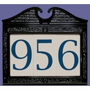 Ceramic Address Number in Regency Frame