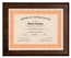 Certificate Frame