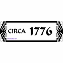 Circa Sign For Historic Home or Building
