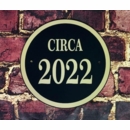 Circa Year Plaque