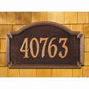 Classic Address Plaque Estate Size