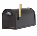 Classic Curbside Mailbox - Choose Black, Copper, Mocha, Oil Rubbed Bronze, Silver, Verde, or White