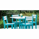 Coastline Cafe Small Outdoor Dining Table 40" Round or Square