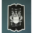 Coat of Arms Plaque Personalized for Your Family Name