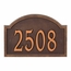 Arch Shape Metal Address Number Plaque
