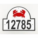 Crab House Address Plaque