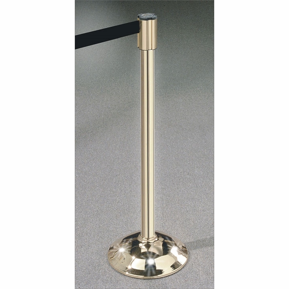 Crowd Control Barrier 7' Retractable Strap Post